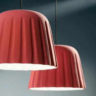 Ferroluce Hengelampe Madame Gres Korallrosa Stor
