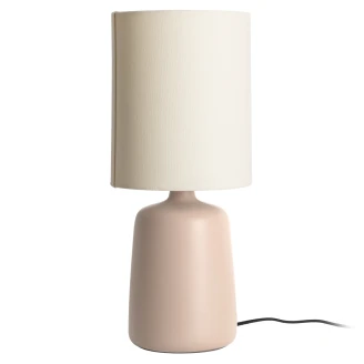 Leitmotiv Bordslampa <strong>Alma Beta</strong>  Sandbrun Matt