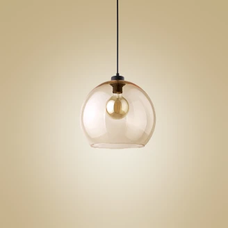 Hængende Lampe <strong>Flamma</strong>  Transparent Amber Blank