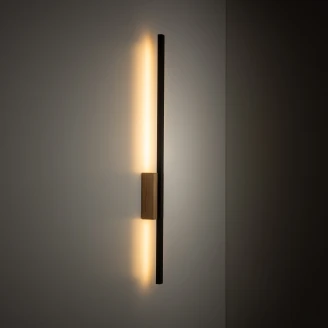 Vegglampe <strong>Vertikal</strong>  M Furu Matt 78 cm