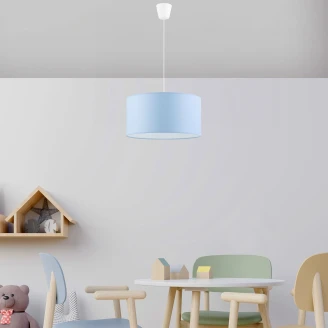 Hængende Lampe <strong>Solljus</strong>  Blå Mat