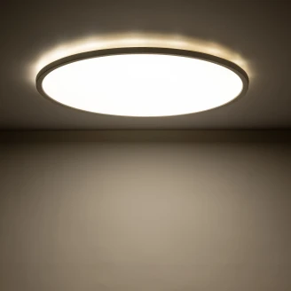Vegg-/Taklampe <strong>Måne</strong>  Hvit Matt Ø 50 cm