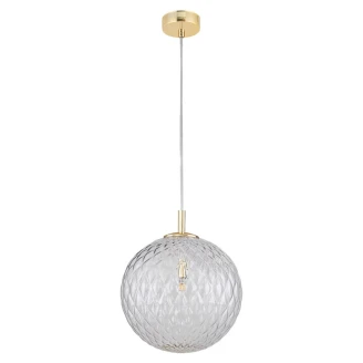 Hengelampe <strong>Månsken</strong>  Transparent Ø 30 cm