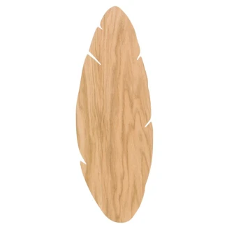 Vegglampe Fjær Ny Tre Matt 51 cm