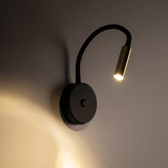 Vegglampe <strong>Orio</strong>  Gull Matt USB