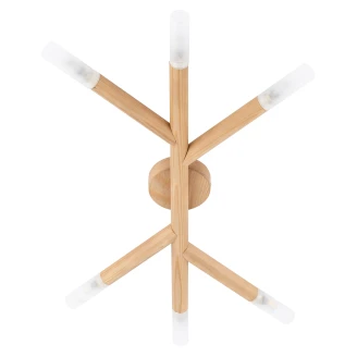 Vegg-/Taklampe <strong>Raya</strong>  Hexa Furu Matt