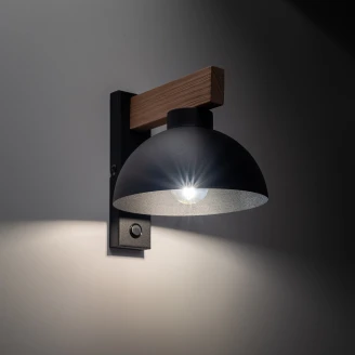 Vegglampe <strong>Visby Light</strong>  Svart Matt