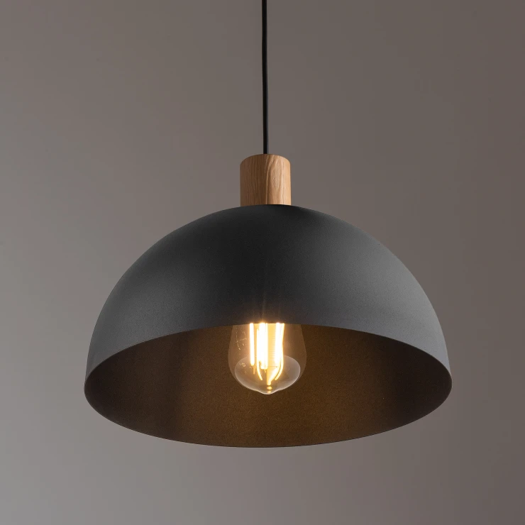 Hengelampe Visby Light Svart Matt