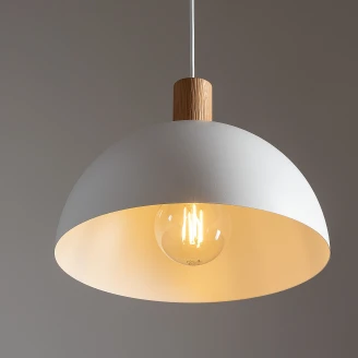 Hengelampe <strong>Visby Light</strong>  Hvit Matt