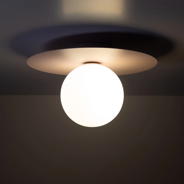 Vegg-/Taklampe Dorian Rosa Matt