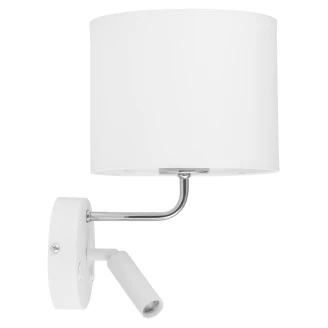 Vegglampe <strong>Nerina Ny</strong>  Hvit, Sølv Matt