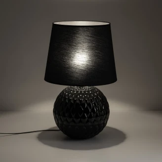 Bordlampe <strong>Cassia</strong>  Svart Matt