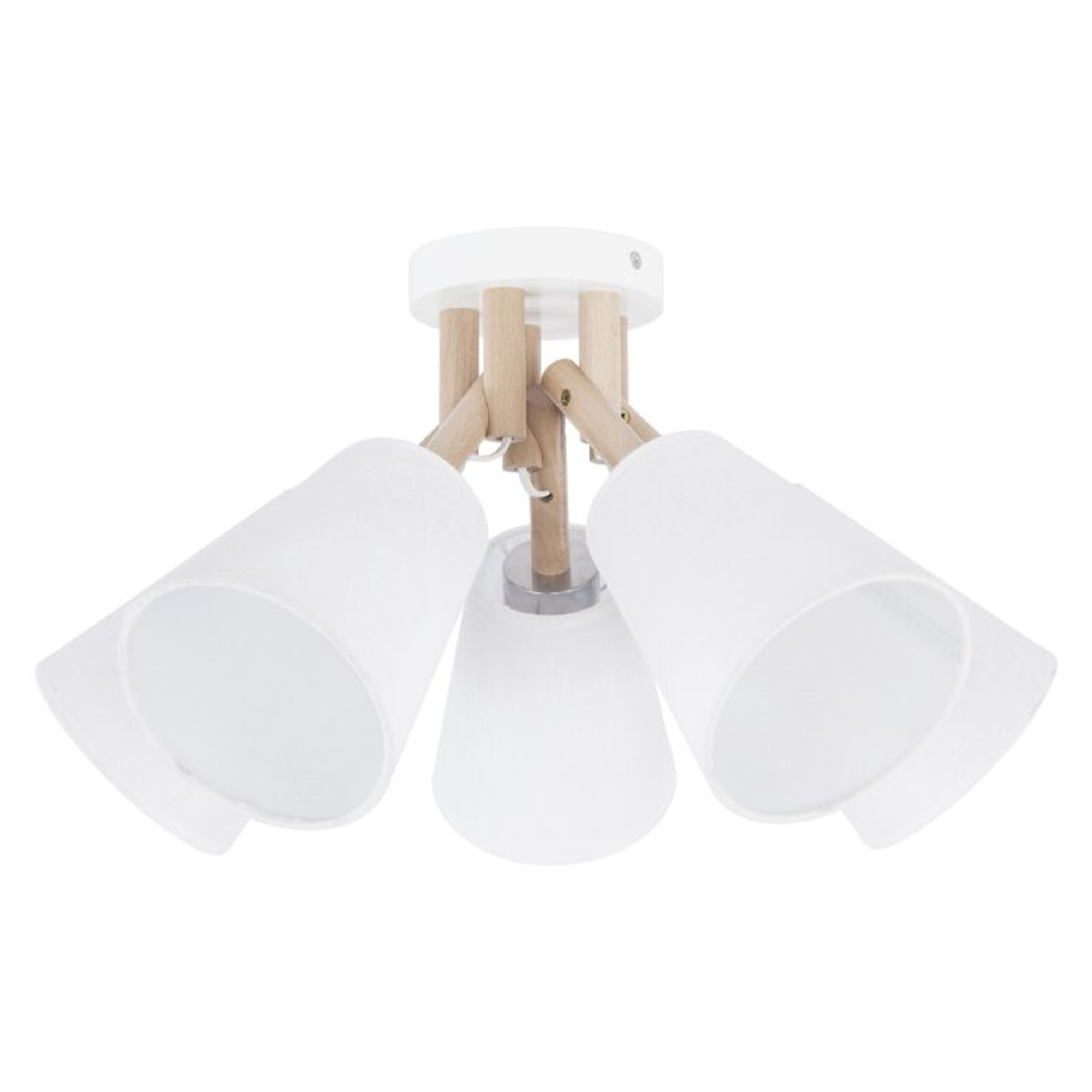Taklampe Sona Penta Hvit Matt