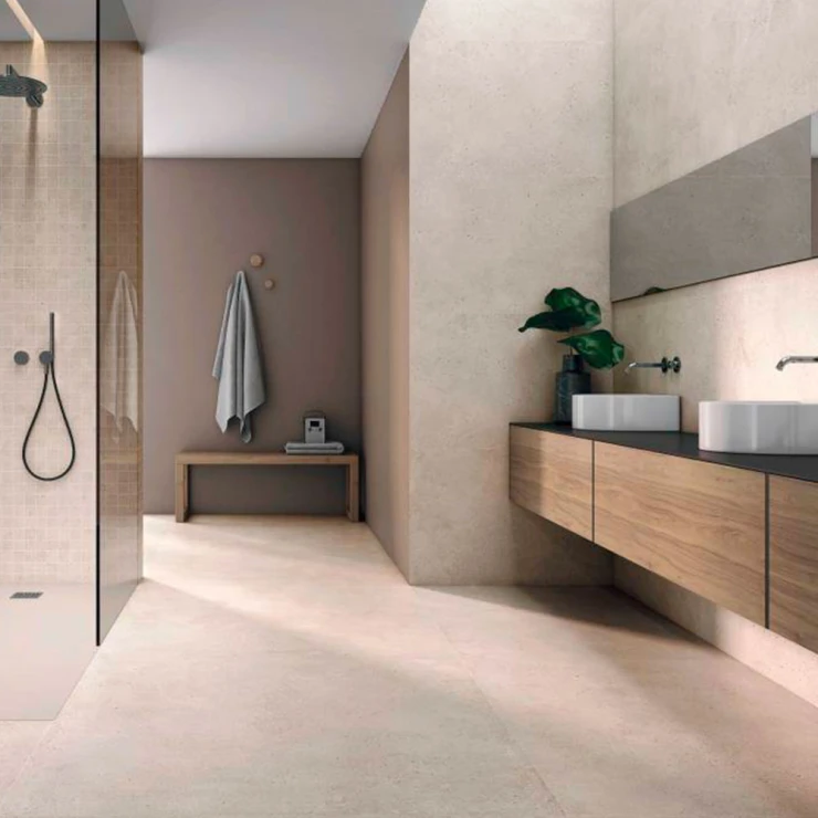 Gulvflis Brightspark Beige Matt 60x60 cm