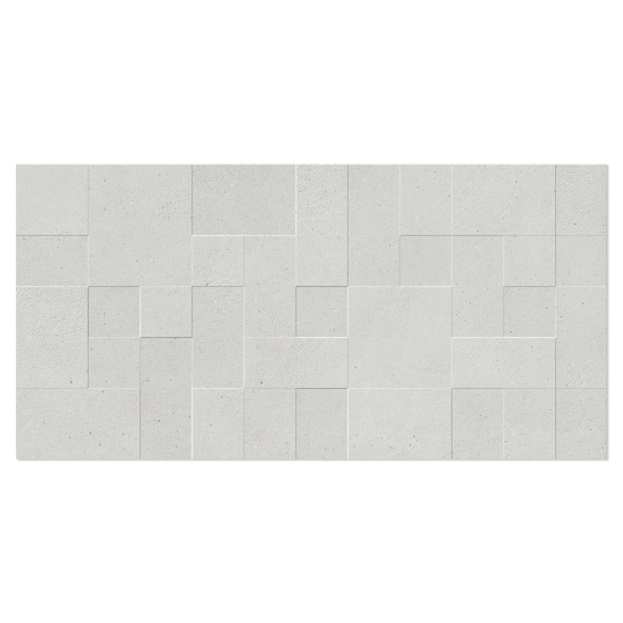 Gulvflis Brightspark Vit Matt Relieff 60x120 cm