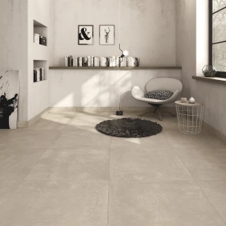 Gulvflis <strong>Greypoint</strong>  Gråbeige Matt 75x75 cm