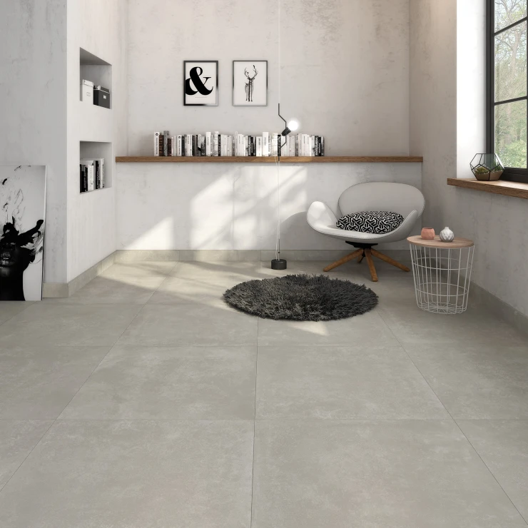 Gulvflis Greypoint Grå Matt 75x75 cm