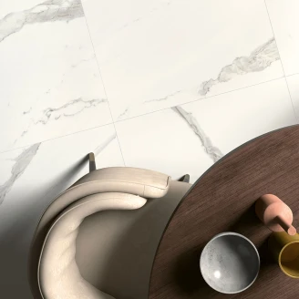 Unicomstarker Marmor Gulvflis Statuario Matt-Sateng 60x60 cm