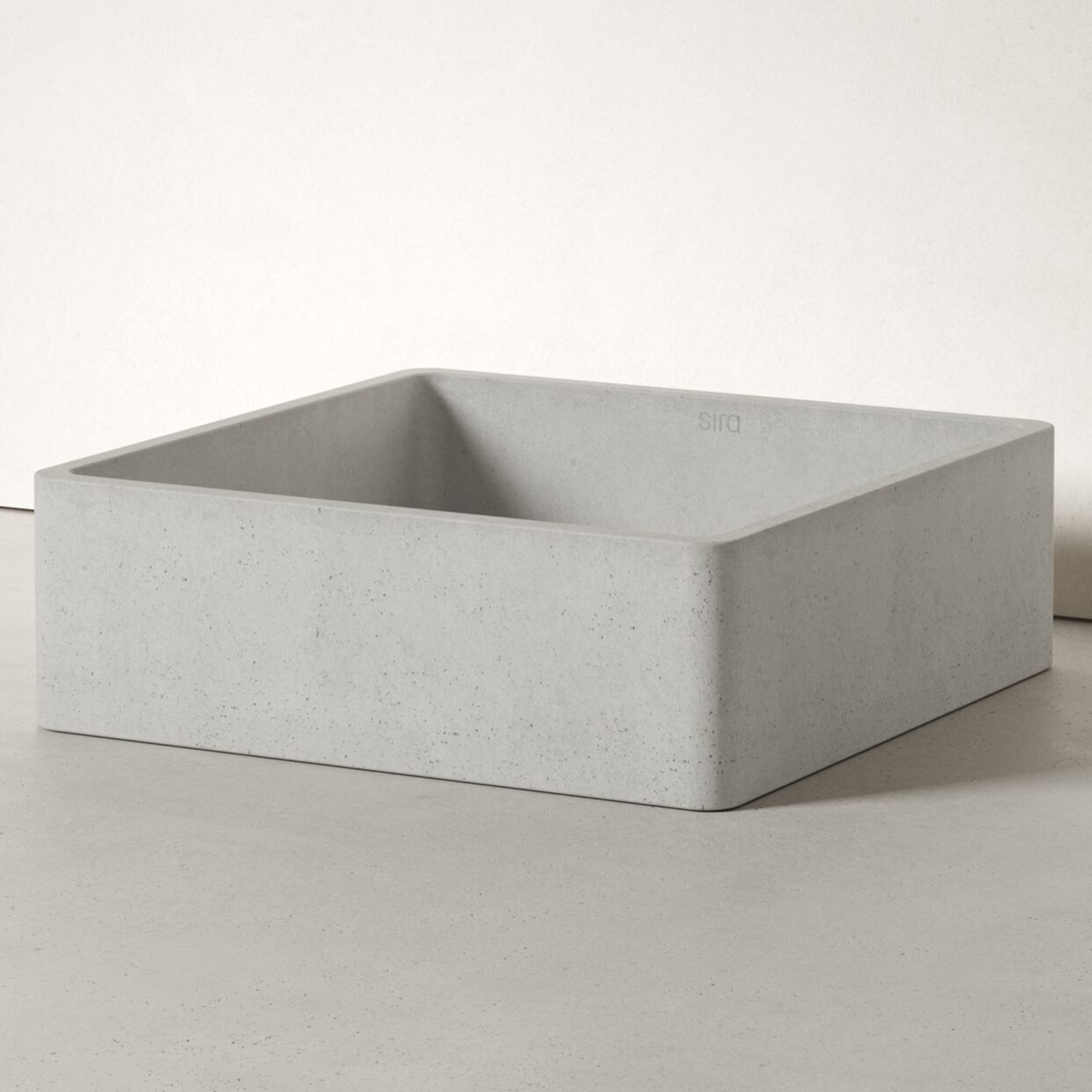 Sira Håndlagde Sement Servant Volcano Grå Matt 40 cm