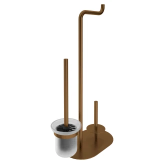 Toalettpapirholder 3-funksjoners <strong>Silia</strong>  Bronse Matt