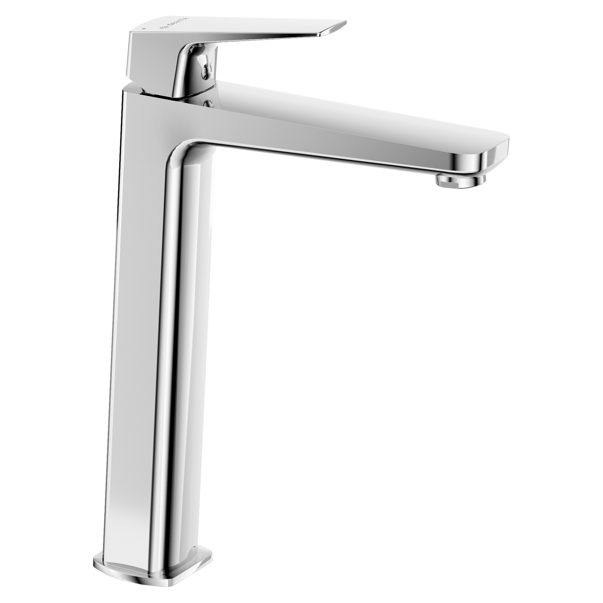 Servantbatteri Blur Krom Blank Høy