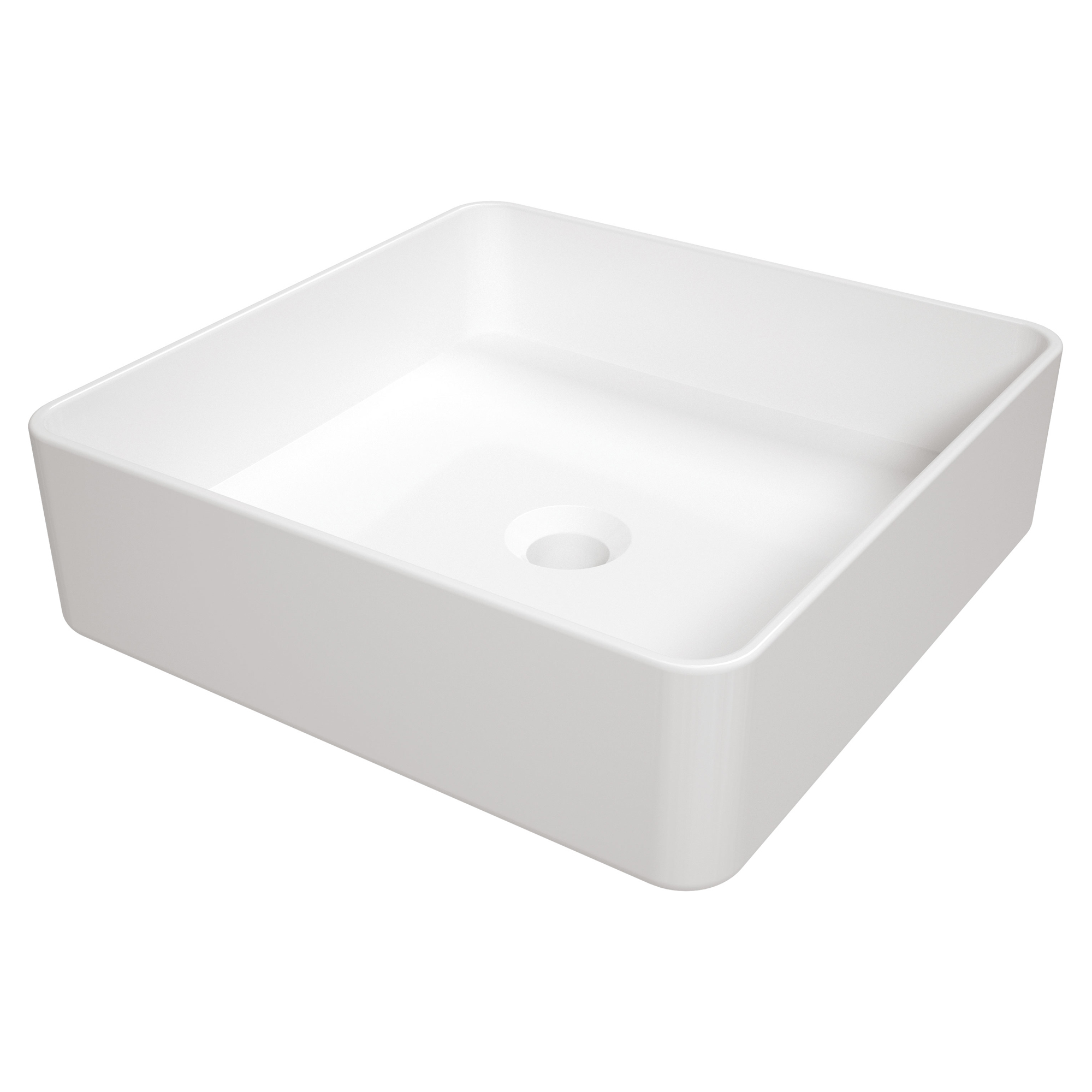 Servant Square Kvadratisk Hvit Blank 41 cm