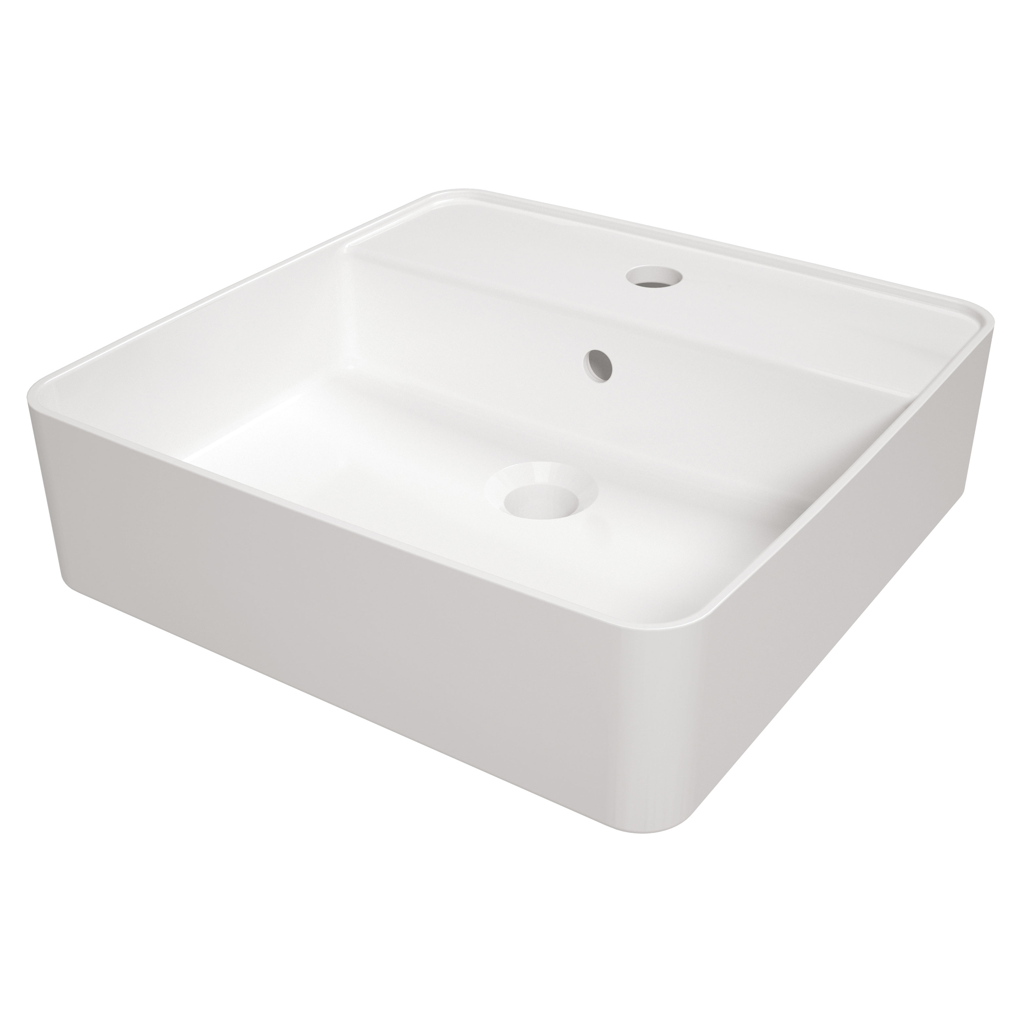 Servant Square Kvadratisk Hvit Blank 42 cm