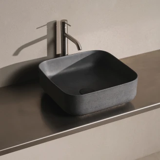 <strong>Sira</strong>  Håndlagde Sement Servant Isla Mørkgrå Matt 39 cm