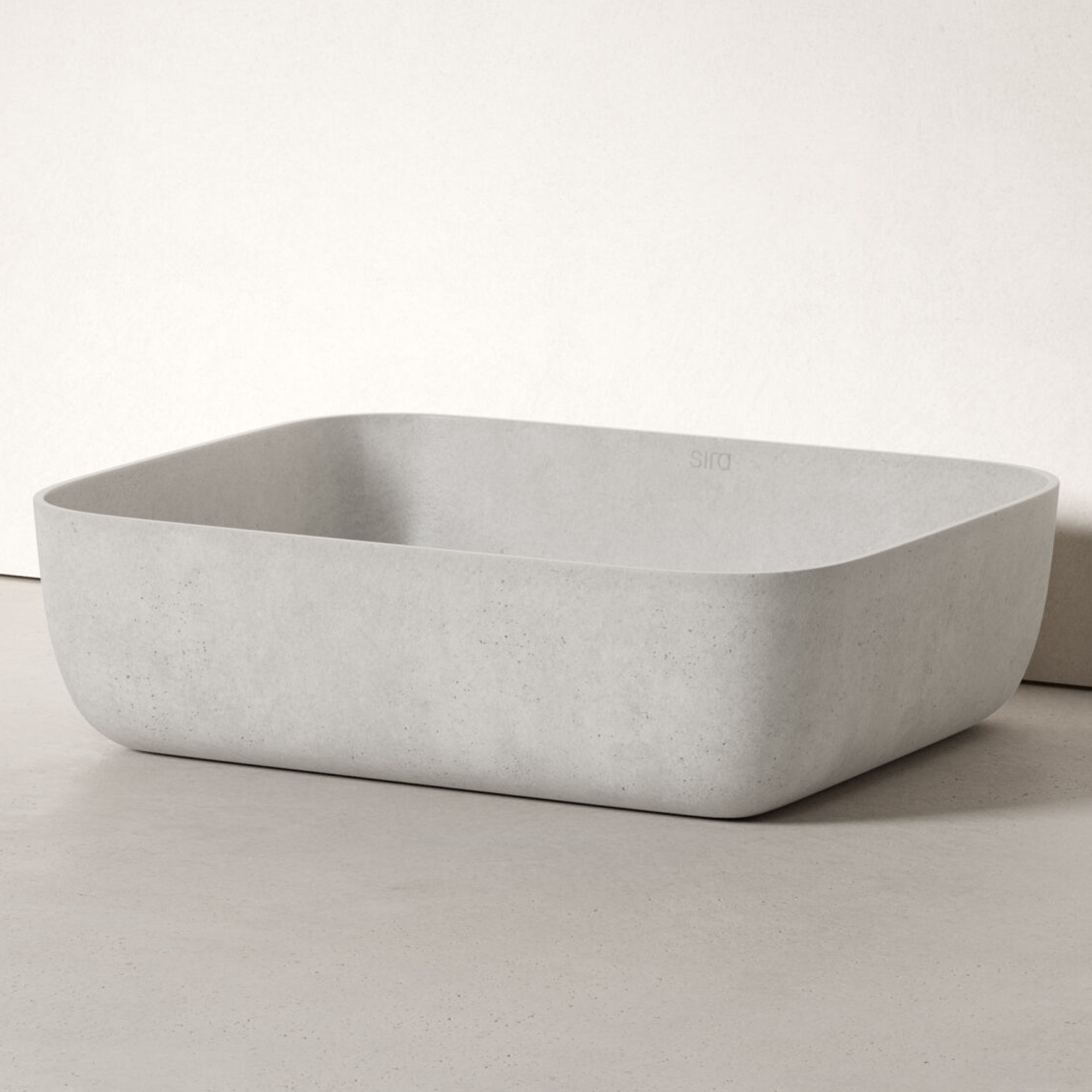 Sira Håndlagde Sement Servant Cala Grå Matt 49 cm