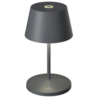Villeroy & Boch Utendørs Bordlampe <strong>Seoul 2.0</strong>  Antrasitt Matt