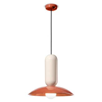 Ferroluce Hengelampe <strong>Pau</strong>  Oransje, Krem