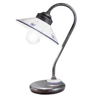 Ferroluce Bordlampe <strong>Asti</strong>  Hvit, Blå