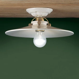 Ferroluce Taklampe <strong>Asti</strong>  Hvit, Gull