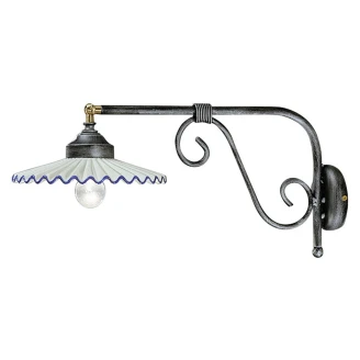 Ferroluce Vegglampe <strong>L’aquila</strong>  Hvit, Blå