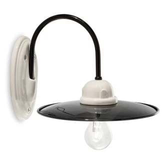 Ferroluce Vegglampe <strong>Potenza Ny</strong>  Hvit, Svart