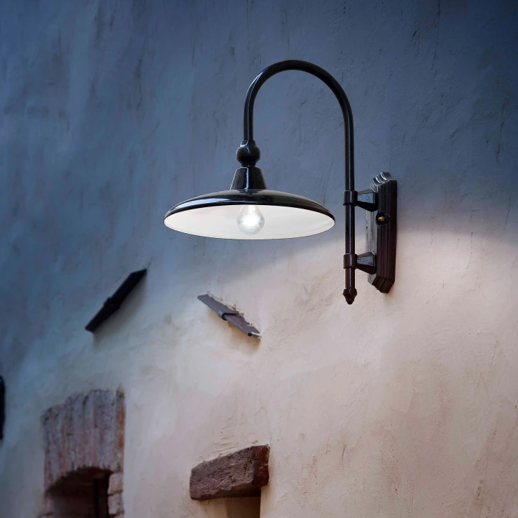 Ferroluce Vegglampe Campobasso Svart