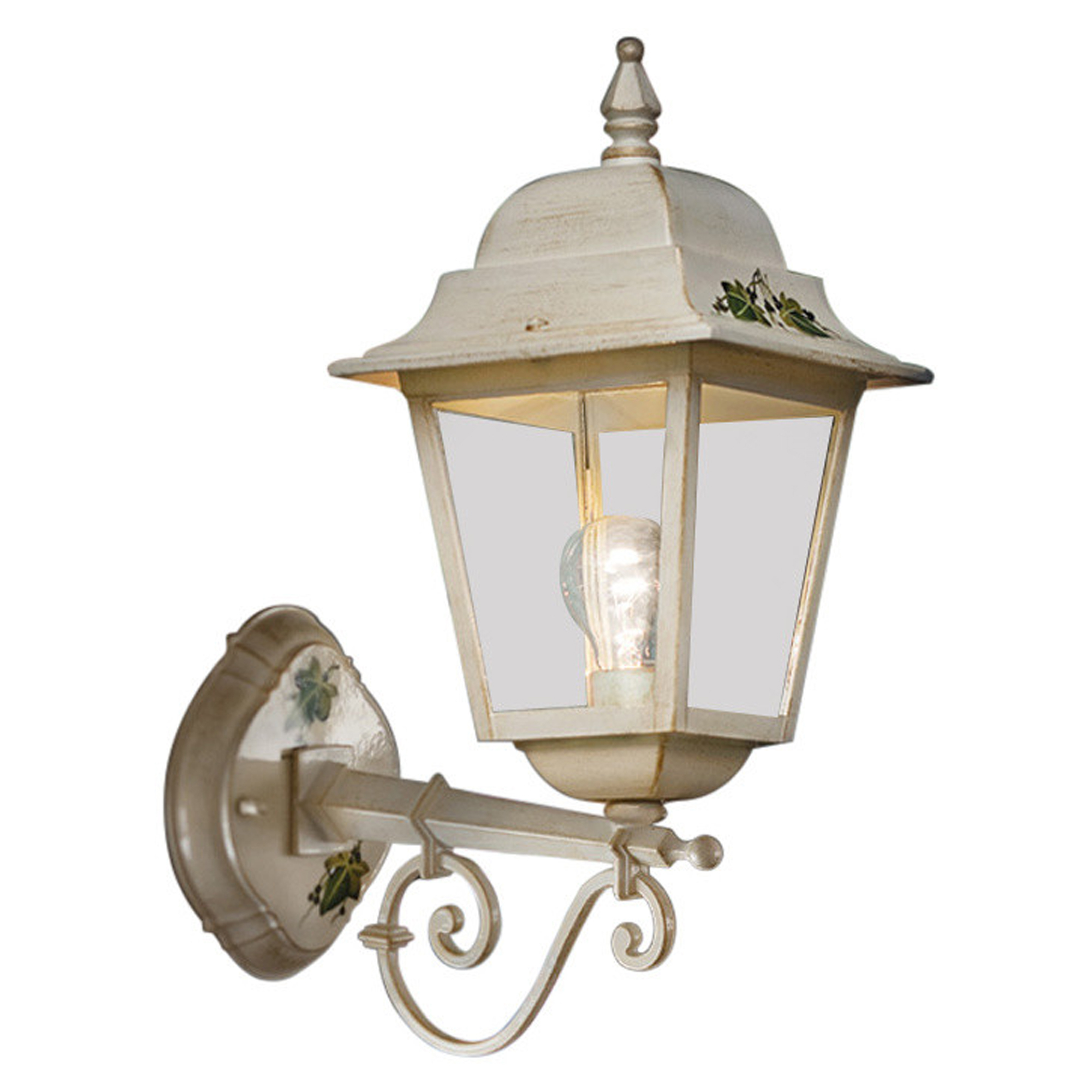 Ferroluce Vegglampe Gorizia Opp Beige