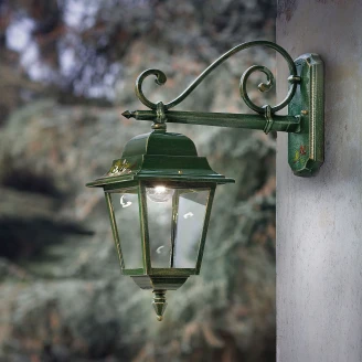 Ferroluce Vegglampe Ned <strong>Gorizia</strong>  Grønn