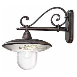 Ferroluce Vegglampe <strong>Latina</strong>  Mørk Kobber ∅ 36 cm