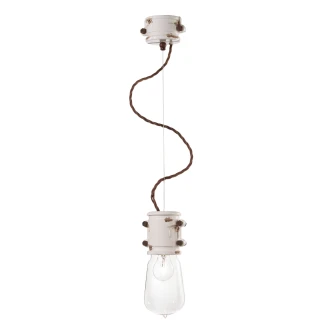 Ferroluce Hengelampe <strong>Urban Ny</strong>  Vintage Hvit ∅ 12 cm