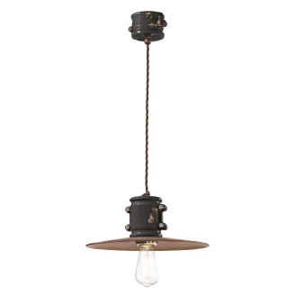Ferroluce Hengelampe <strong>Urban Ny</strong>  Vintage Svart ∅ 40 cm