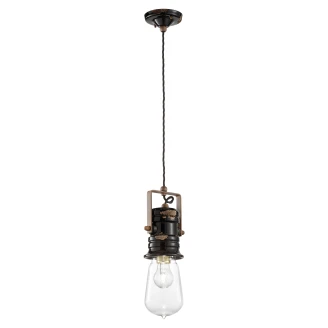 Ferroluce Hengelampe <strong>Urban Ny</strong>  Vintage Svart ∅ 10.5 cm