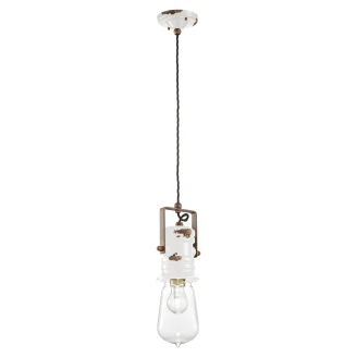 Ferroluce Hengelampe <strong>Urban Ny</strong>  Vintage Hvit ∅ 10.5 cm