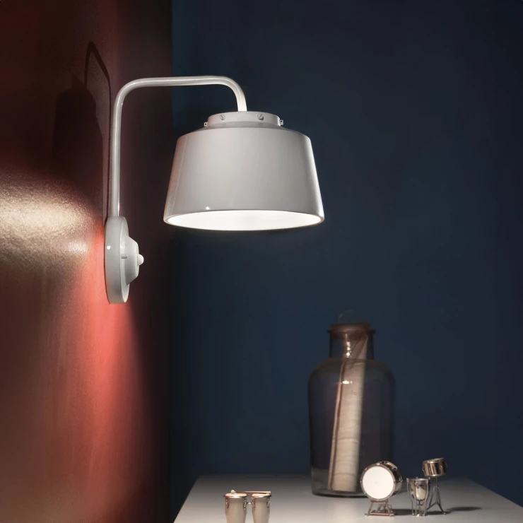 Ferroluce Vegglampe 50’s Beige