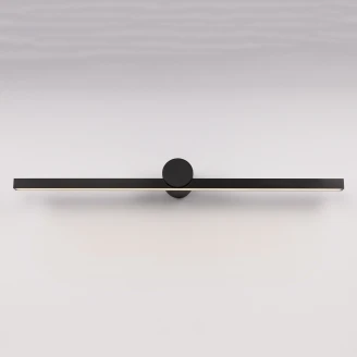 Nova Luce Vegglampe <strong>Breggo</strong>  Svart Matt 81 cm