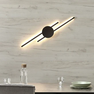 Vegglampe <strong>Koster</strong>  Duo Svart Matt