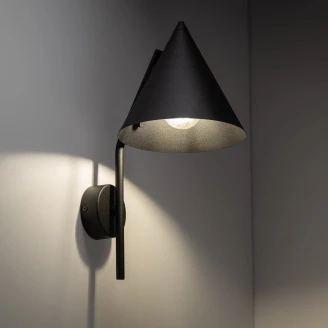 Vegglampe <strong>Seattle</strong>  Svart Matt