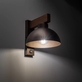 Vegglampe <strong>Visby Light</strong>  Brun Matt