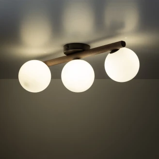 Taklampe <strong>Goya</strong>  Valnøtt Matt 47 cm