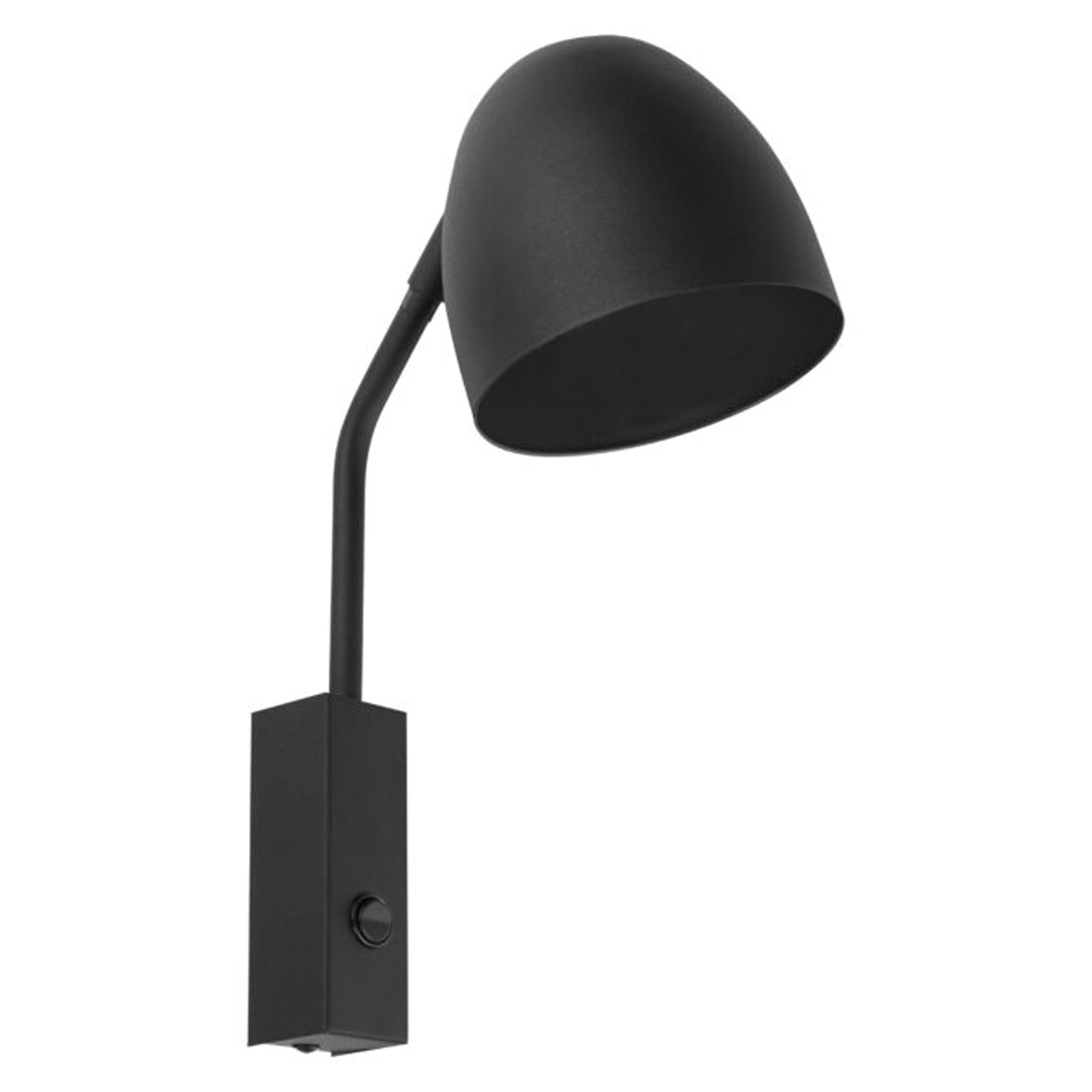 Vegglampe Nattglød Svart Matt